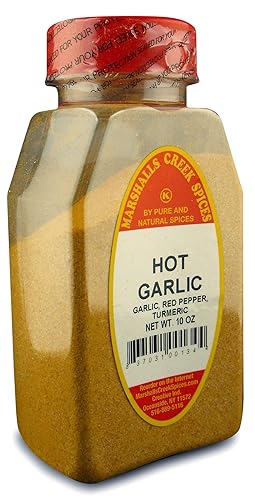 Marshall’s Creek Spices Hot Garlic Seasoning, 8 Ounce