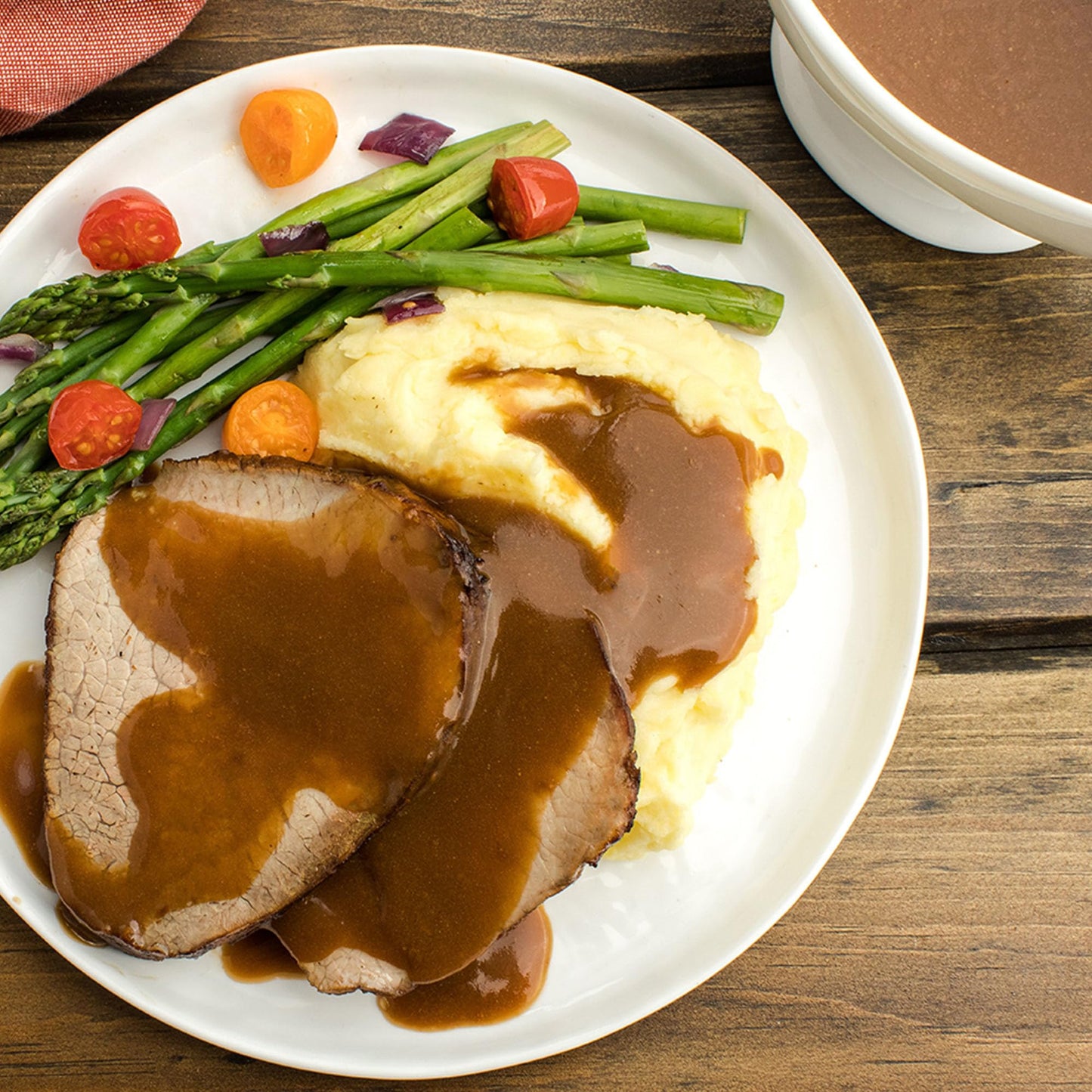 Club House Brown Gravy Mix, No Artificial Colours or Flavours, No MSG Added, Perfect for Holiday Roast, Meatloaf or Served on Side Dishes like Mashed