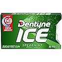Dentyne Ice Sugar-Free Gum, Spearmint, 16 Count (Pack of 9)