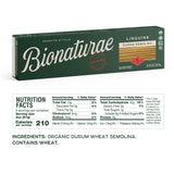 Bionaturae Linguine Pasta Noodles - Durum Semolina Pasta, Kosher, High Protein, Non-GMO, USDA Certified, Durum Semolina Linguine, Linguine Pasta