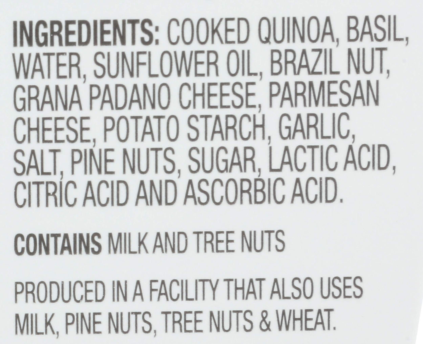 Cucina & Amore Quinoa RTE Meal, Basil Pesto, 7.9 Ounce