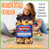 Dried Mixed Fruit Dices Medley - by Its Delish, 40 OZ Jumbo Container | Healthy Snacks for Adults, Kids & Pets | Fresh Cut Snack Mix Dry Fruit