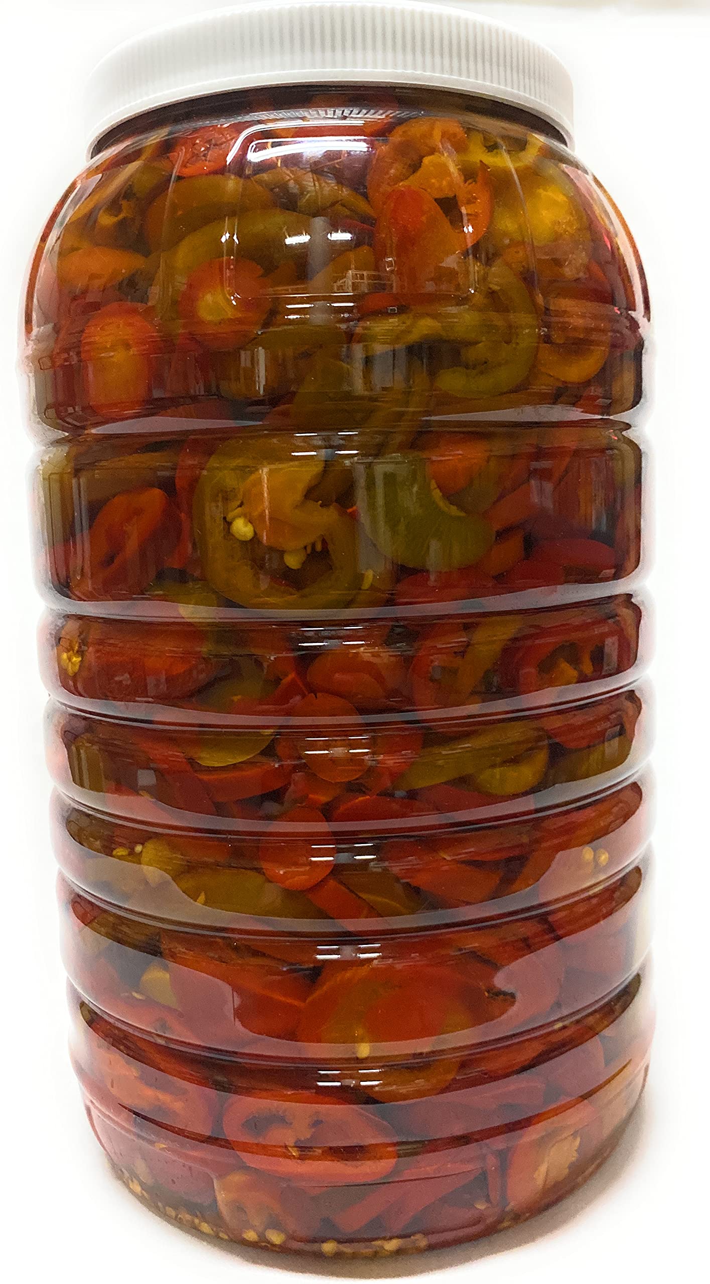 Del Sol - Sliced Cherry Peppers 1 Gallon - Sliced Cherry Peppers