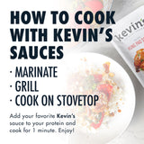 Kevin's Natural Foods Kung Pao Sauce - Keto and Paleo Simmer Stir-Fry Sauce, Gluten Free, No Preservatives, Non-GMO - 3 Pack