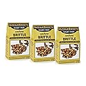 AvenueSweets - Handcrafted Old Fashioned Dairy Free Vegan Nut Brittle - 3 x 7 oz Boxes - Cashew