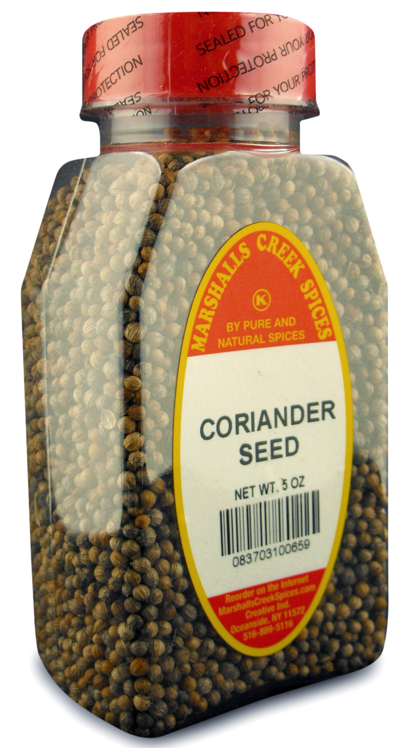 CORIANDER SEED WHOLE FRESHLY PACKED IN LARGE JARS, spices, herbs, seasonings