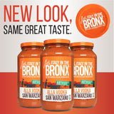 Little Italy Bronx Alla Vodka Sauce, No Sugar Added - 24 Oz (3-Pack)