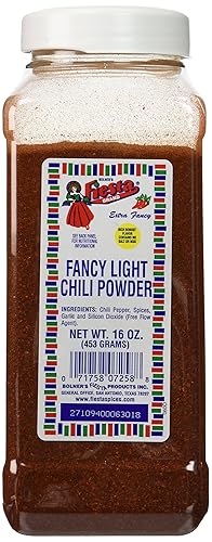 Bolner's Fiesta Fancy Light Chili Powder 16oz