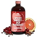 Modica Spiced Cherry Old Fashioned - Premium Non-Alcoholic Cocktail & Mocktail Mixer (32 Servings) Created by Award-Winning Mixologist