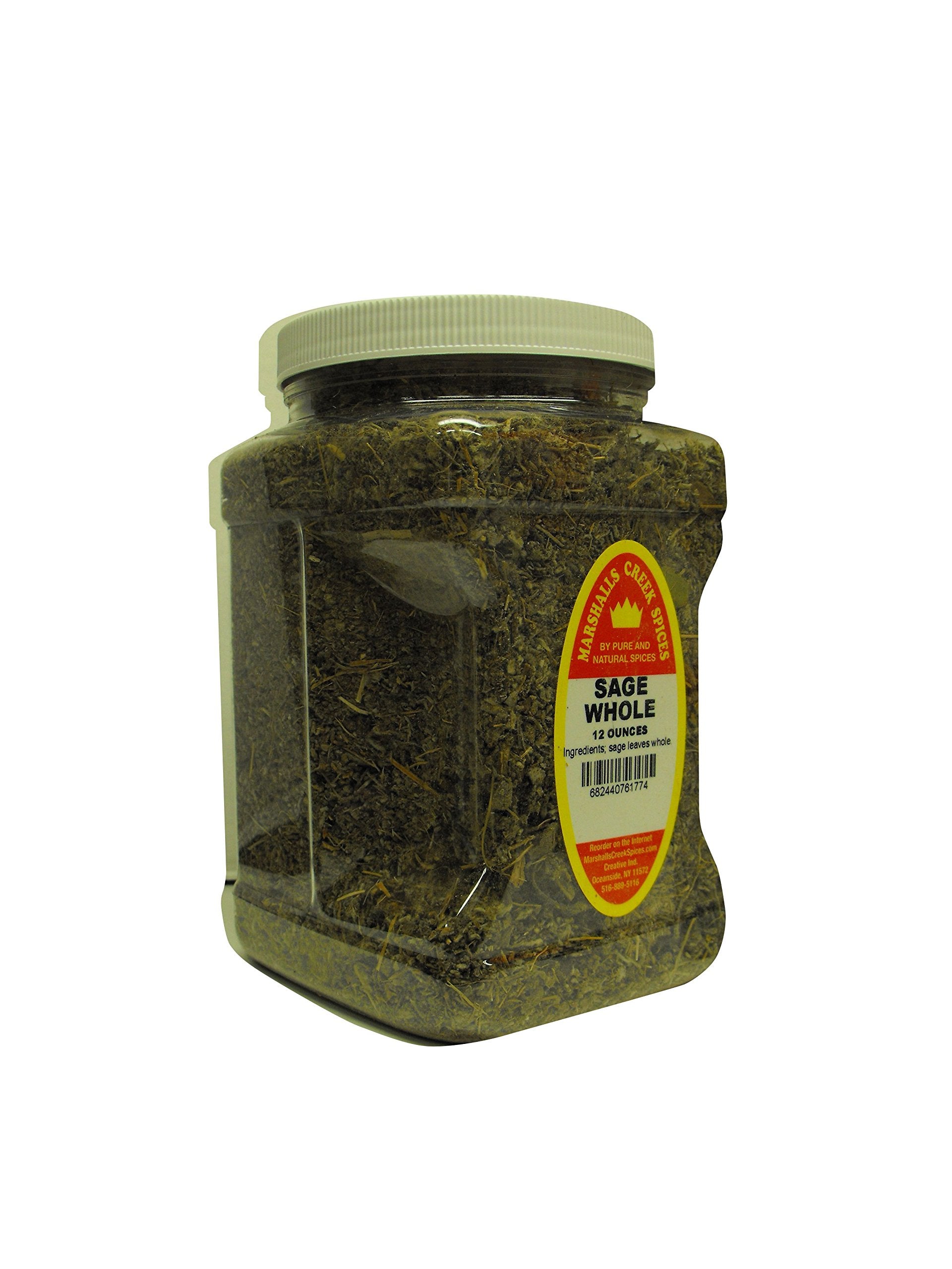 Family Size Marshalls Creek Spices Sage Whole, 12 Ounces …