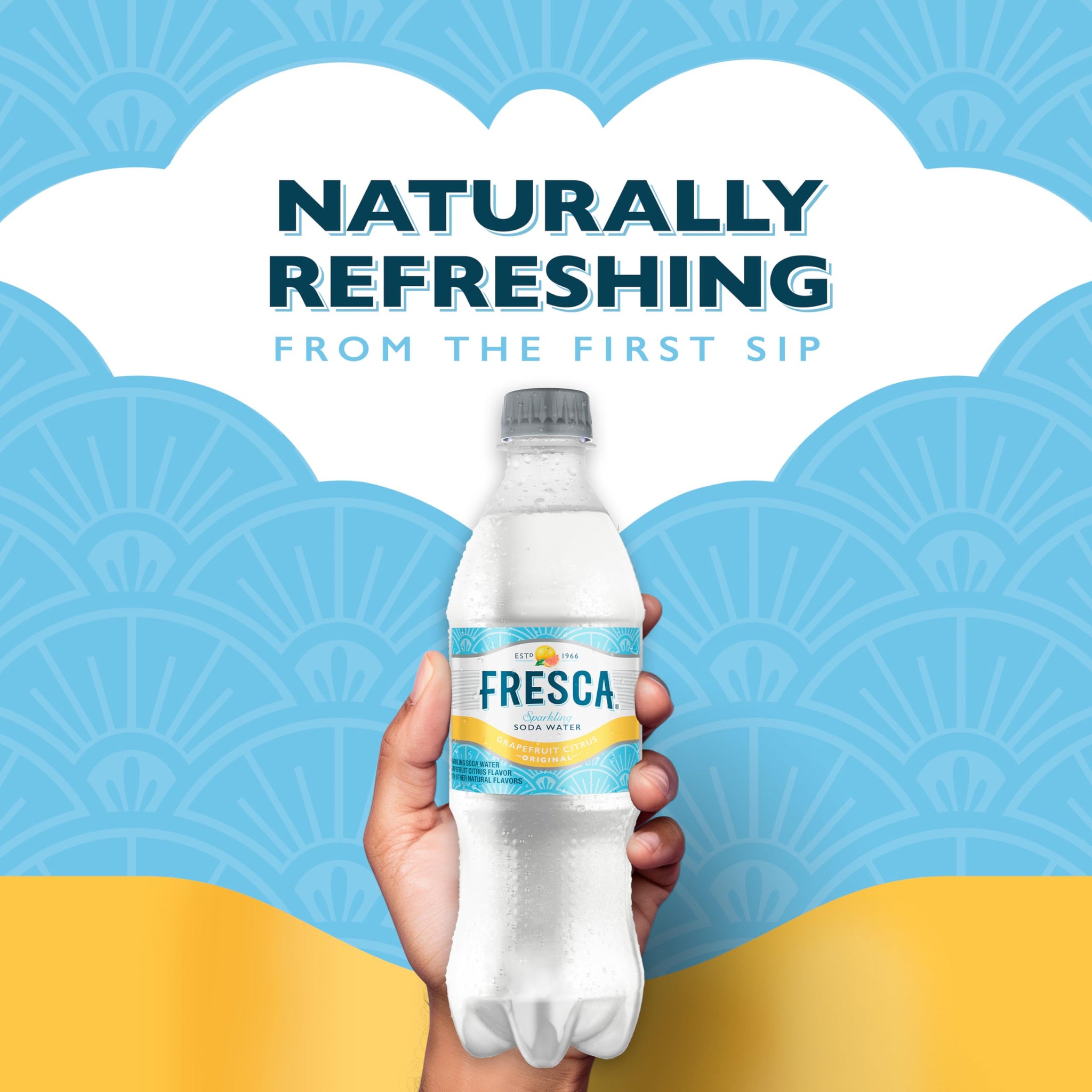 Fresca Citrus Soda Soft Drink, 16.9 fl oz Bottles, 6 Pack