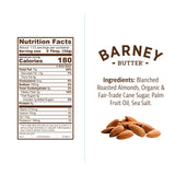 Barney Butter Almond Butter, Smooth, 1 Gallon, Skin-Free Almonds, No Stir, Non-GMO, Gluten Free, Keto, Paleo, Vegan