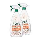 Charlie's Soap Kitchen & Bath Household Cleaner Spray (32 Fl. Oz., 2 Pack) Natural Kitchen and Bathroom Multi-Surface Cleaner - Non-Toxic