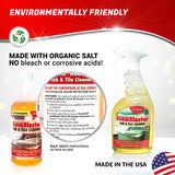 ForceField ScumBlaster: Soap Scum Remover, Tile and Grout Cleaner, Hard Water Stains and Rust, Industrial Strength