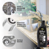 HOPE'S Perfect Stainless, Perfect Granite, and Perfect Sink Cleaner Bundle, Streak Free Polishing Kitchen Cleaners Removes Stains, Restores