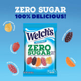 Welch's Zero Sugar Fruity Bites, Mixed Fruit Snack Pack, Gluten Free & Sugar Free Snacks, 3oz Snack Pack (Pack of 1)