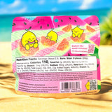 NOMS Watermelon Li Hing Lemon Peel Gummy Snacks - A Burst of Hawaii in Every Bite