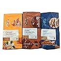 Good & Gather 3 Pack 12 oz Flavored Ground Coffee, Caramel Macchiato, Double Chocolate, Salted Caramel, Light Roast, Fair Trade Certified Arabica