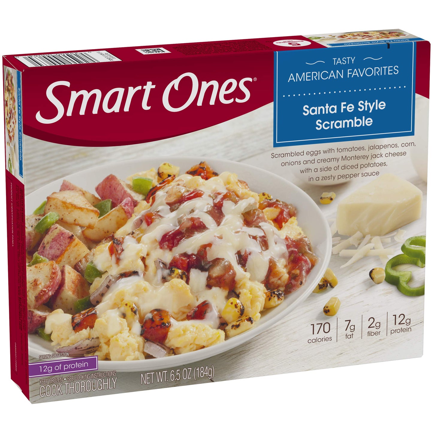 Smart Ones Tasty American Favorites Santa Fe Style Scramble Frozen Meal (6.5 oz Box)