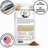 Dr. Gerson's Enema Coffee - Ground, Air Roasted, Detox, Enema, Drinkable, (8 oz, LIGHT ROAST)