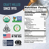 Great River Milling Lily White Organic All-Purpose Flour | Unbleached & Unbromated | Non-GMO, Kosher | Ideal for Bread, Cookies, Cakes, Pizza Dough