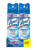Lysol Bathroom Cleaner Spray, Blue, Island Breeze, 48oz (2X24oz)