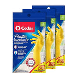 Playtex HandSaver Reuseable Rubber Cleaning Gloves (Small, 3 Pairs), Everyday Protection Reusable Household Gloves. (Pack of 3)