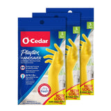 Playtex HandSaver Reuseable Rubber Cleaning Gloves (Small, 3 Pairs), Everyday Protection Reusable Household Gloves. (Pack of 3)