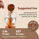 Micro Ingredients Organic Ceylon Cinnamon Powder, 1 lb | Sri Lanka Source | True Cinnamon for Spice & Seasoning | Great for Baking, Cooking, & Drinks