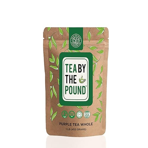Purple Tea from Kenya | More Antioxidants than Green or Black Teas | Low Caffeine | Natural Health & Wellness Support in a Rich | Premium |