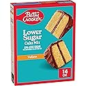 Betty Crocker Lower Sugar Yellow Cake Mix, No Artificial Sweeteners, 14 oz