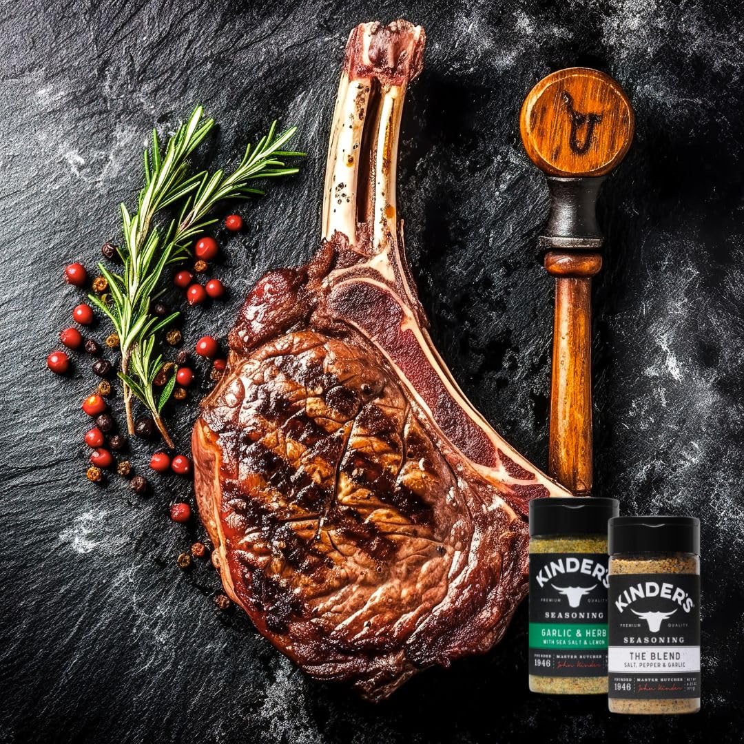 Kinder's Premium Seasoning Bundle, The Blend and Garlic & Herb with Sea Salt & Lemon