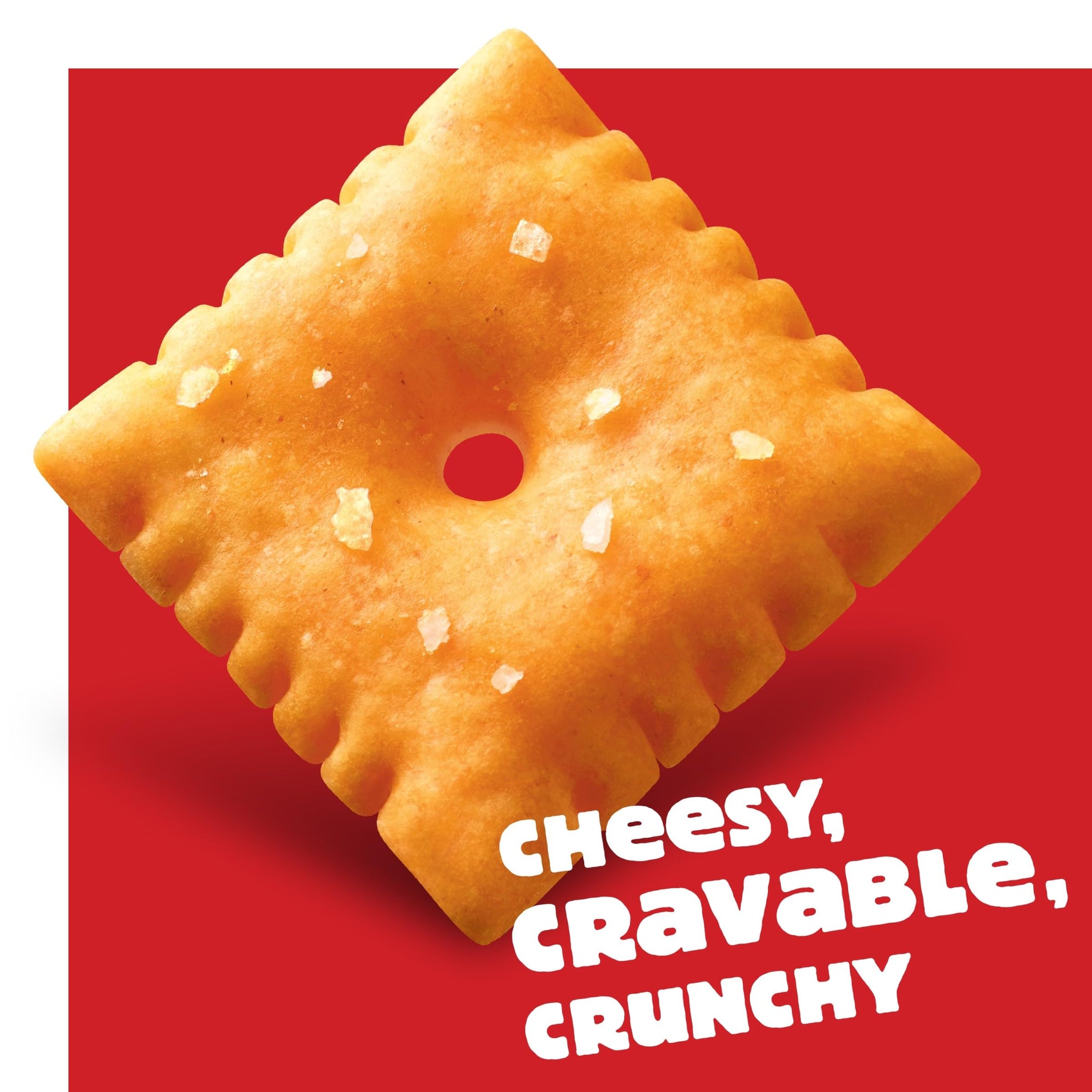Cheez-It, Baked Snack Cheese Crackers, Reduced Fat Original, Made with 100% Real Cheese, 11.5oz Box
