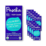 Pascha Dark Chocolate, Organic, 85% Cacao 2.82 oz (Pack of 10)