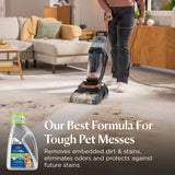 Bissell PET PRO OXY Urine Eliminator with Febreze Carpet Deep Clean Solution, with StainProtect Technology, for use in leading upright carpet