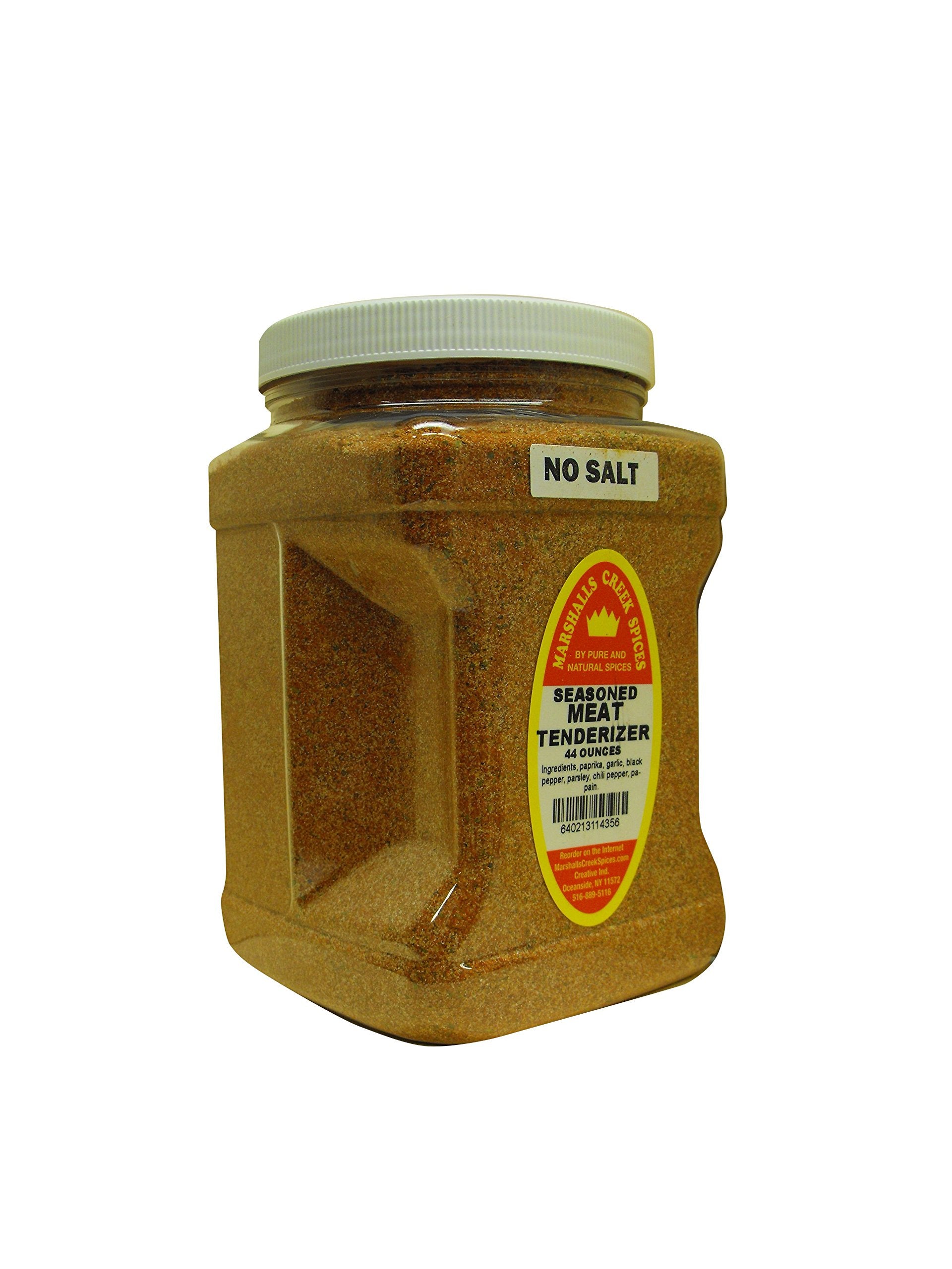 Marshalls Creek Spices F.S. Seasoned Meat Tenderizer No Salt Seasoning, 44 Ounce …