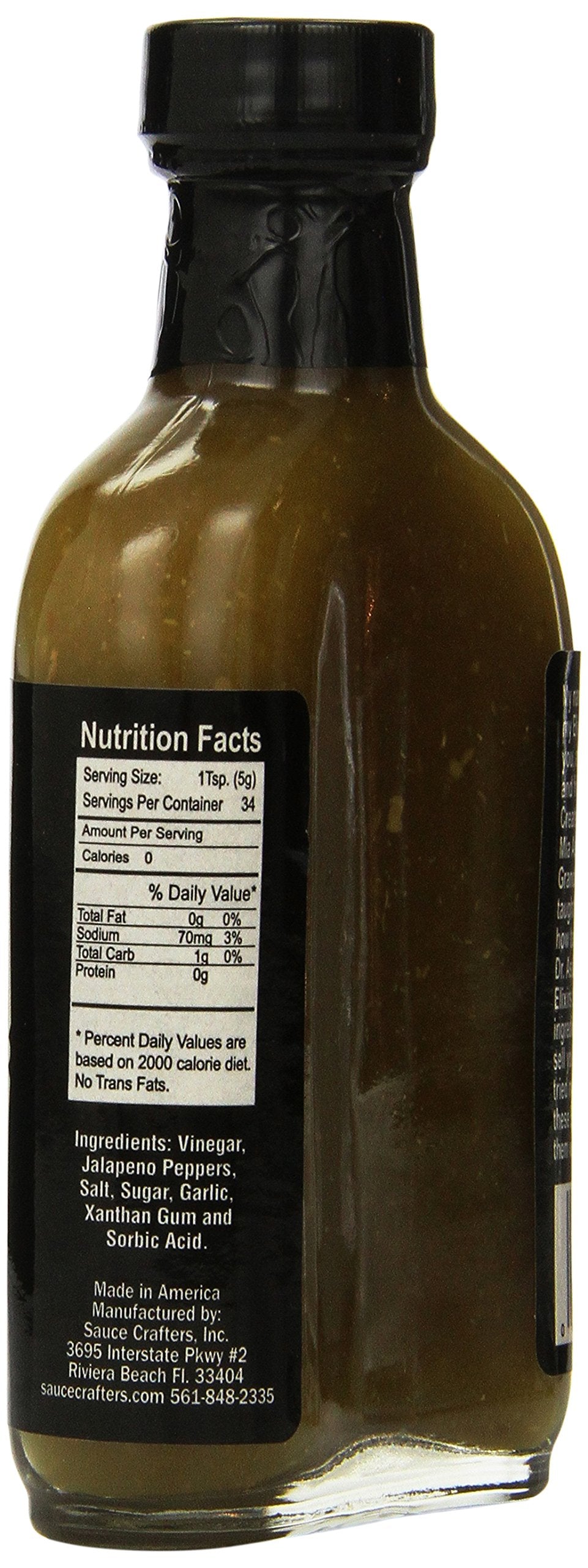 Dr Assburn's Fresh Crushed Jalapeno Pepper Sauce 5.7 oz