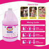 Quick 'n Brite Liquid Cleaner, True All Purpose Cleaner, 128 oz Cleaning Concentrate
