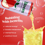 Bloom Nutrition Sparkling Energy Drink - Natural Caffeine, Zero Sugar, 180mg Caffeine - Antioxidant-Rich with Green Coffee Bean, Green Tea Extract