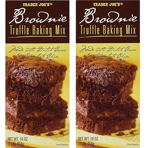 Trader Joe's Brownie Truffle Baking Mix (2 Pack), Set of 2