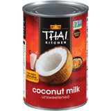 Thai Kitchen Gluten Free Unsweetened Coconut Milk, 13.66 fl oz (Pack of 12)