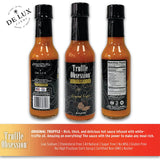 De Lux Farms-Truffle Obsession Gourmet Hot Sauce (Original, Mild Heat)-Kosher Certified Hot Sauce Made w/ Aged Cayenne Peppers and White Truffle