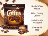 UNIQBITE Coffee Candy With Filling, Smooth Creamy Individually Wrapped Center-Filled Espresso Coffee Flavored Hard Candy Bonbon, Quick Caffeine Fix
