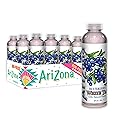 AriZona Blueberry White Tea - Premium Brewed Iced Tea, 20 Fl Oz (Pack of 12)