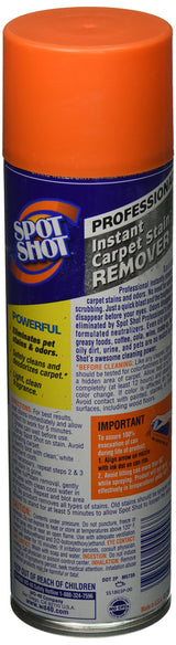 WD-40 009934 Spot Shot Carpet Stain Remover Aerosol - 18 oz., Pack of 1
