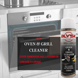 Blysk Oven & Grill Cleaner (2pack) heavy duty, fast penetrating, concentrated cleaner, oil & grease remover