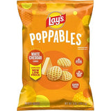 Lay's Poppables White Cheddar Flavored Potato Snacks, 5 Oz