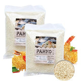 Fusion Select 2 Packs Panko Bread Crumbs - Japanese-Style Toasted Vegan Panko Breadcrumbs for Breading, Frying, Baking - For Fried Chicken & Pork, Baked Pasta, Roasted Vegetables, Tonkatsu