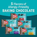 Enjoy Life Chocolate Chips Variety Pack, 5 Count (9 oz Bags) - Dark Morsels, Mini Chips, White Mini Chips & Mega Chunks - Allergy-Friendly Baking Chocolate