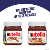 Nutella Creamy Chocolate Hazelnut Spread with Cocoa, Sweet topping for breakfast and desserts, 13 oz